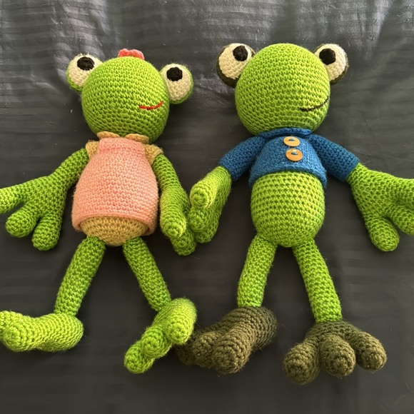 Frogs knitted - Picture 2 of 10